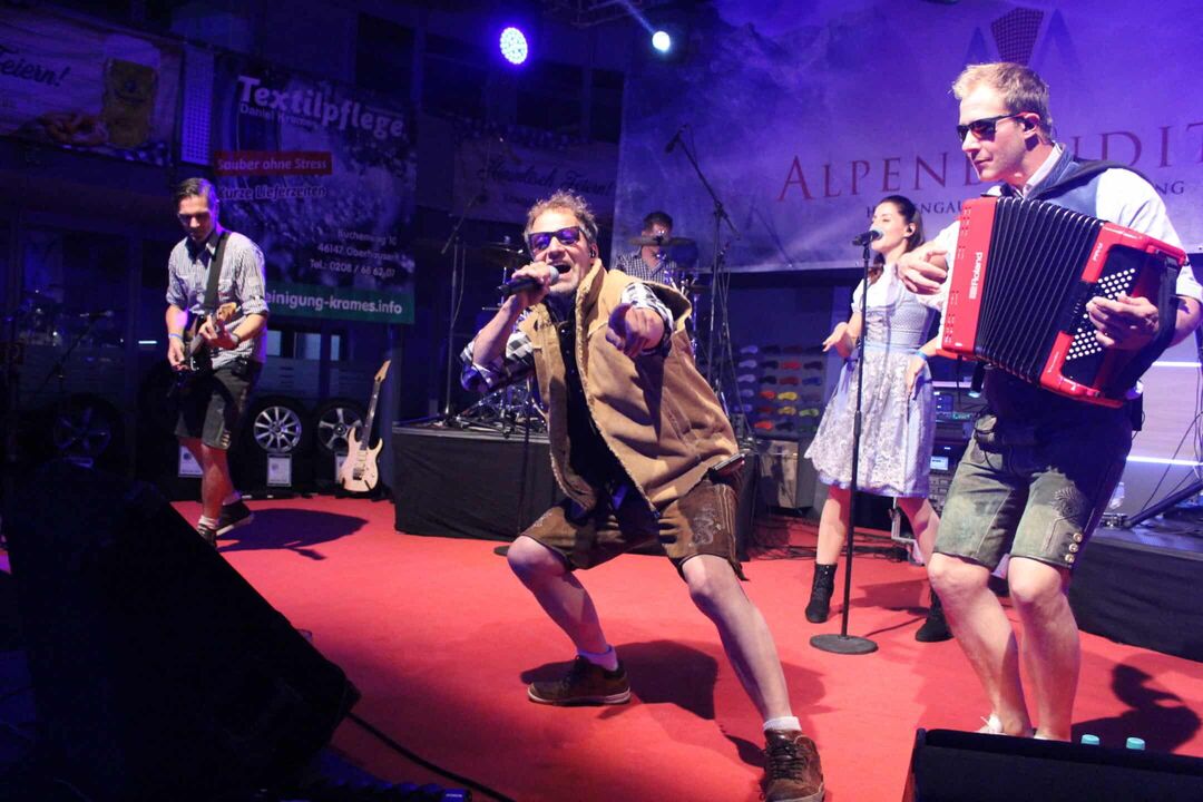 Die Alpenbanditen live
