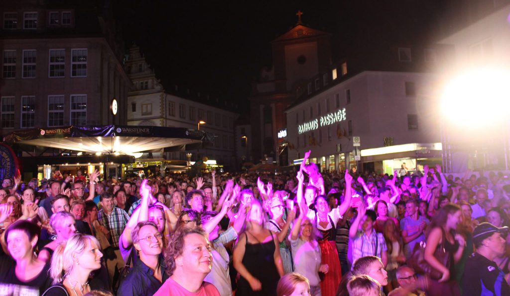 Bayrischer Show-Act zum Libori Fest in Paderborn / Ostwestfalen